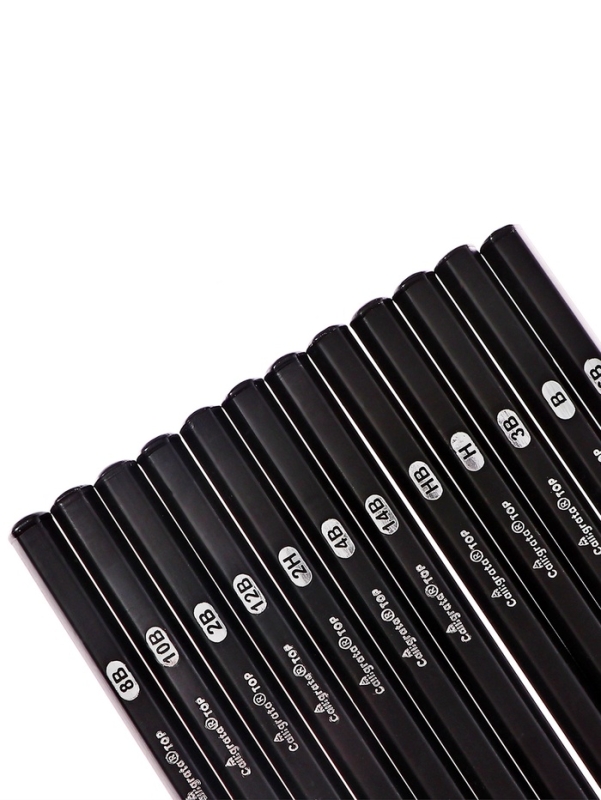 Набор карандашей чернографитных 12 штук (14В, 12В, 10В, 8В, 6В, 4В, 3В, 2В, В, НВ, Н, 2Н) Набор карандашей чернографитных 12 штук (14В, 12В, 10В, 8В, 6В, 4В, 3В, 2В, В, НВ, Н, 2Н)