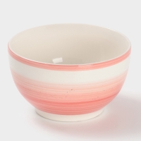 Салатник Доляна "А-ля Прима" 14см, 14,5х8, цвет розовый