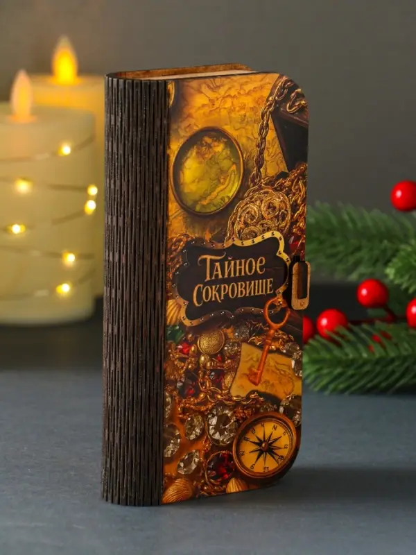 Купюрница "Тайное сокровище" 17х8,5 см