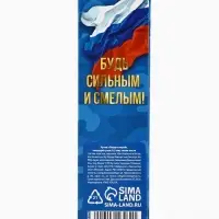 Ручка пиши-стирай, пластик, с колпачком &laquo;С 23 февраля!&raquo;, синяя паста, 0.5 мм