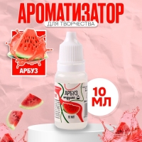 Ароматизатор для творчества «Арбуз» концентрированный, 10 мл Ароматизатор для творчества «Арбуз» концентрированный, 10 мл