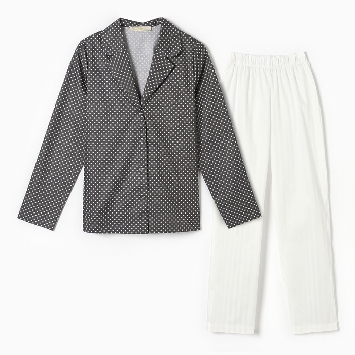 Пижама женская (рубашка и брюки) KAFTAN Пижама женская (рубашка и брюки) KAFTAN "Звезды" р. 44-46