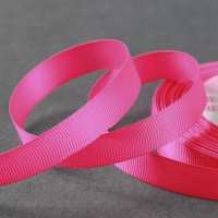 Лента репсовая, 15 мм, 23 &plusmn; 1 м, цвет ярко-розовый №159