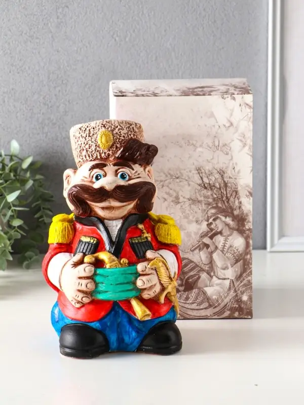 Копилка для денег &laquo;Генерал&raquo;, гипс, 24&times;14.5&times;14.5 см