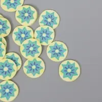 Декор для творчества PVC "Яблоко в разрезе" набор 20 гр 0,3х2х2 см