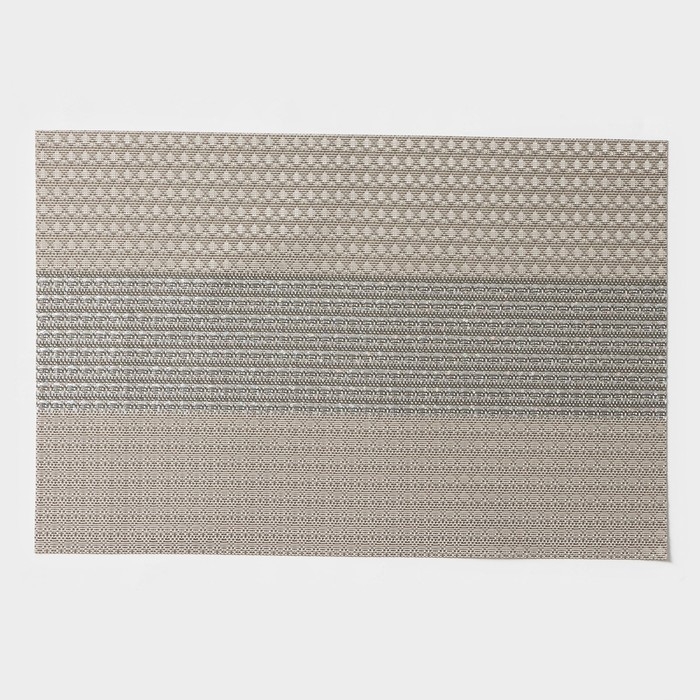 Салфетки сервировочные на стол Доляна &laquo;Сияние&raquo;, 4 шт, 45&times;30 см, цвет бежевый