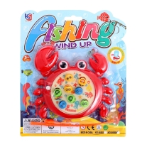 Рыбалка заводная «Крабик», 8 рыбок, с удочкой, МИКС Рыбалка заводная «Крабик», 8 рыбок, с удочкой, МИКС