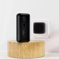 Умный дверной звонок Xiaomi Smart Doorbell 3 (BHR5416GL),Wi-Fi, 2K, 180&deg;, датчики, 5200 мАч