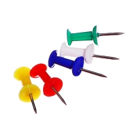 Кнопки силовые цветные 300 штук в банке Кнопки силовые цветные 300 штук в банке