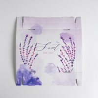 Коробка подарочная складная, упаковка, &laquo;Лаванда&raquo;, 31 х 25.5 х 16 см