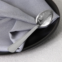 Ложка чайная с гравировкой с 23 Февраля &laquo;Владимир&raquo;, 3 х 14 см.