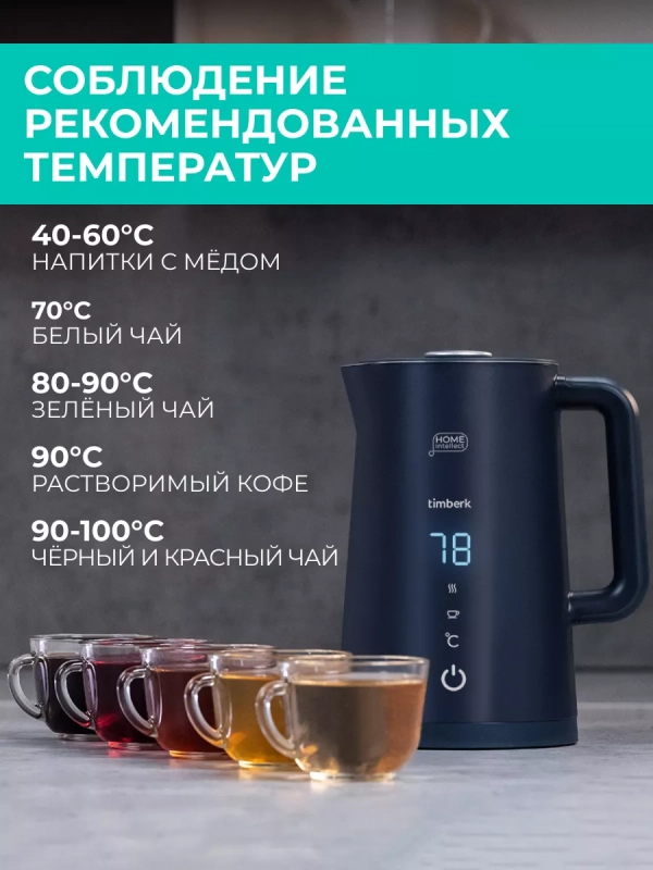 Умный чайник электрический с Wi-Fi