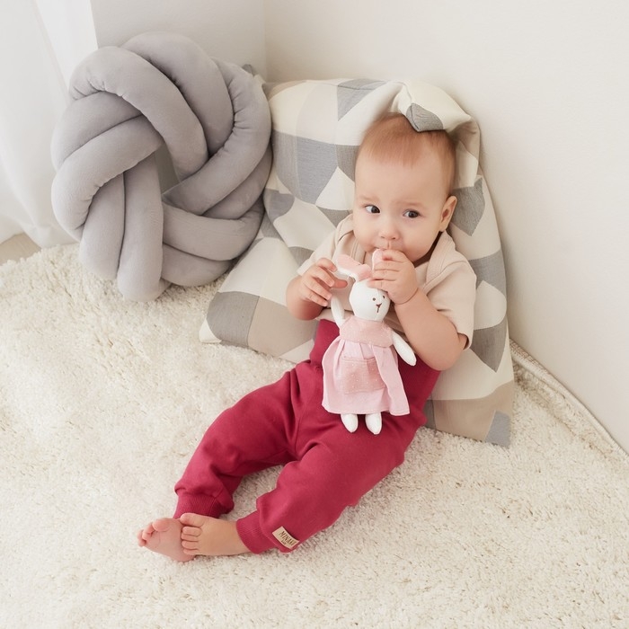 Штаны детские MINAKU, цвет фуксия, рост 74-80 см Штаны детские MINAKU, цвет фуксия, рост 74-80 см