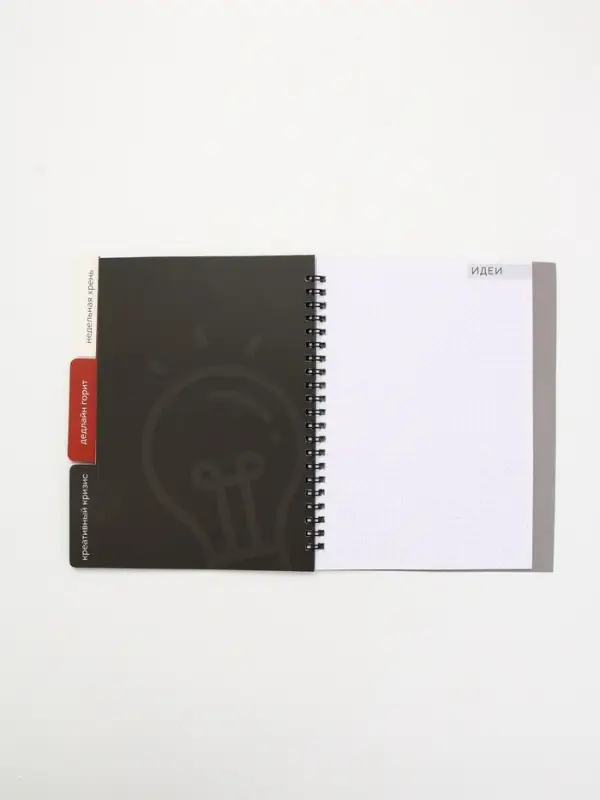 Планинг с разделителями, мягкая обложка А5, 50 л "Несделанные дела"