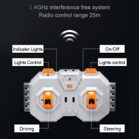 Конструктор радиоуправляемый &laquo;Монстртрак&raquo;, 699 деталей