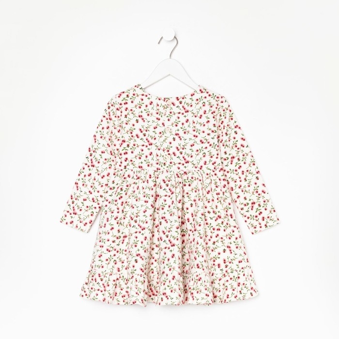 Платье KAFTAN Платье KAFTAN "Розы", р. 30 (98-104), белый