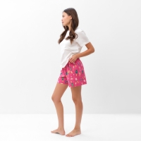 Пижама женская (футболка и шорты) KAFTAN Party time, размер 44-46 Пижама женская (футболка и шорты) KAFTAN Party time, размер 44-46