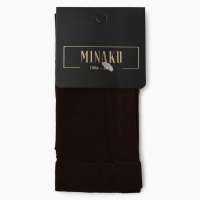 Носки женские MINAKU, цвет темно-коричневый, р-р 36-41 Носки женские MINAKU, цвет темно-коричневый, р-р 36-41