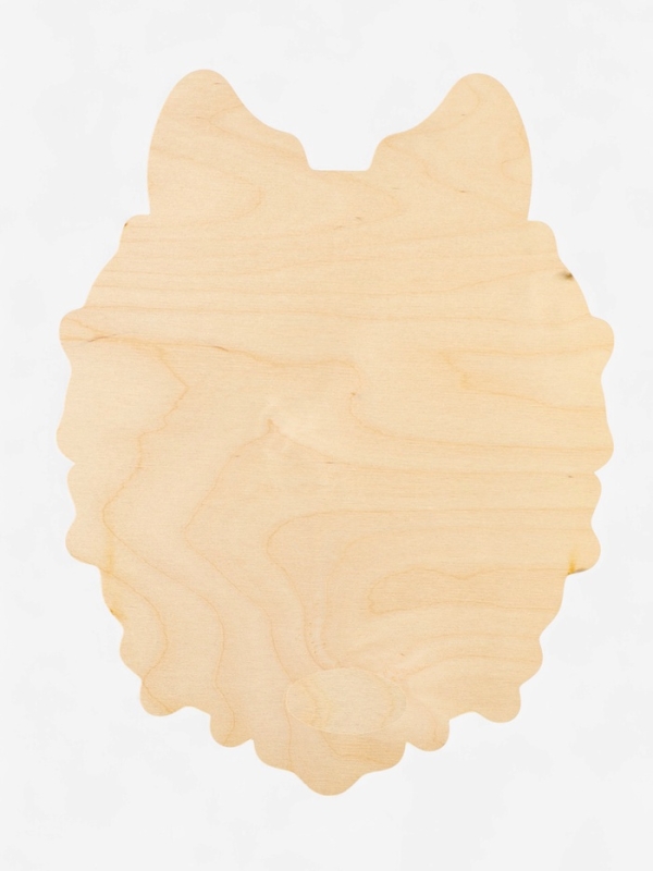 Доска для выжигания "Волк"  05525