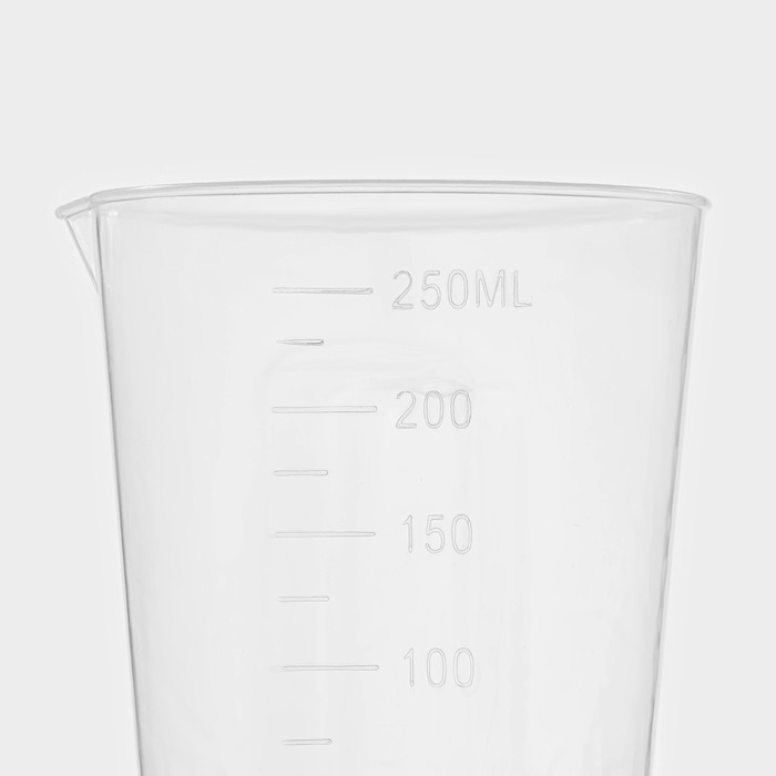 Стакан мерный Доляна, 250 мл, цвет прозрачный