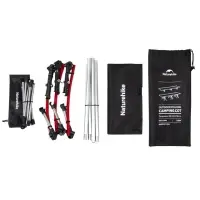 Раскладушка туристическая XJC04, черная