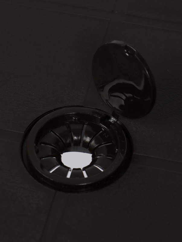 Стол квадратный "Атлант", 80 х 80 х 76,5 см, коричневый