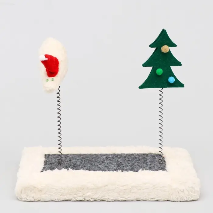 Игрушка для кошек с дразнилками "Загадочный лес", микс цветов