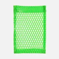 Карман из крупной сетки Pose, зеленый неон