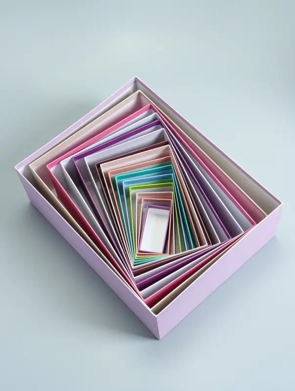 Набор коробок 15 в 1 "Яркие моменты" 47,5 х 36 х 17,5- 13 х 8 х 4,5 см