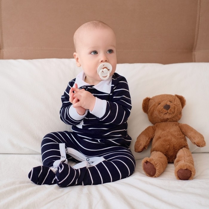 Комбинезон детский MINAKU, цвет синий, рост 62-68 см