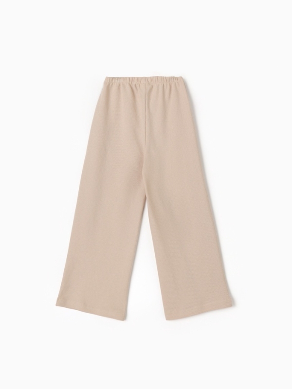 Брюки детские MINAKU, цвет бежевый, рост 134 см