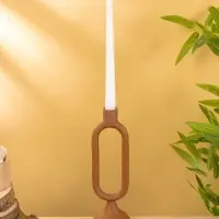 Подсвечник на 1 свечу "Бисквит" 8,5х,8,5х26 см