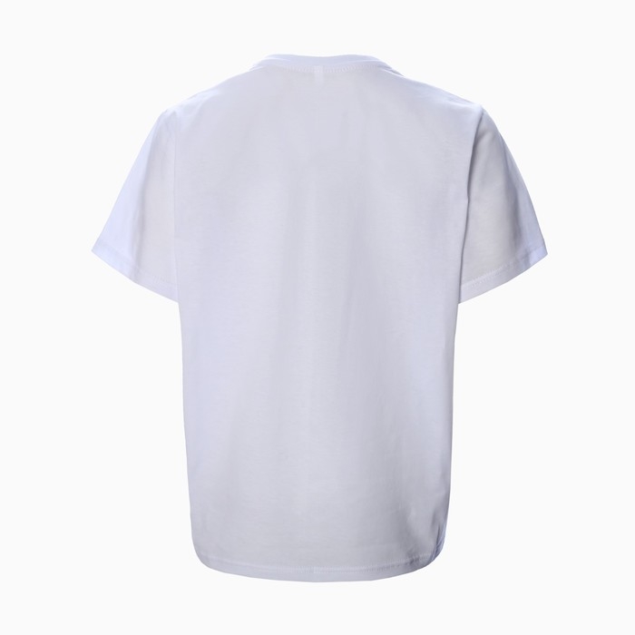 Футболка женская &laquo;Дракон&raquo;, цвет белый/принт красный, размер 52