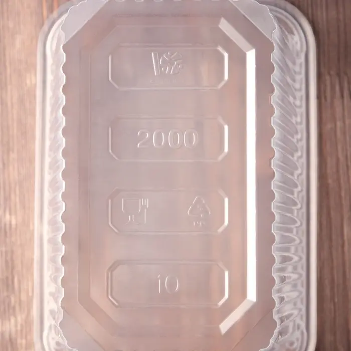 Контейнер одноразовый &laquo;Юпласт&raquo;, пластик, 2 л, 18.6&times;13.2&times;13 см, прозрачный