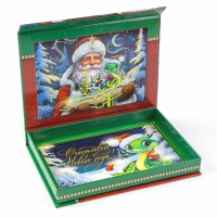 Пазлы фигурные деревянные «Новогодняя сказка» со святящимися деталями, 146 элементов Пазлы фигурные деревянные «Новогодняя сказка» со святящимися деталями, 146 элементов