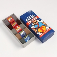 Набор мужских носков KAFTAN "Super герою " 5 пар, р-р 39-41 Набор мужских носков KAFTAN "Super герою " 5 пар, р-р 39-41