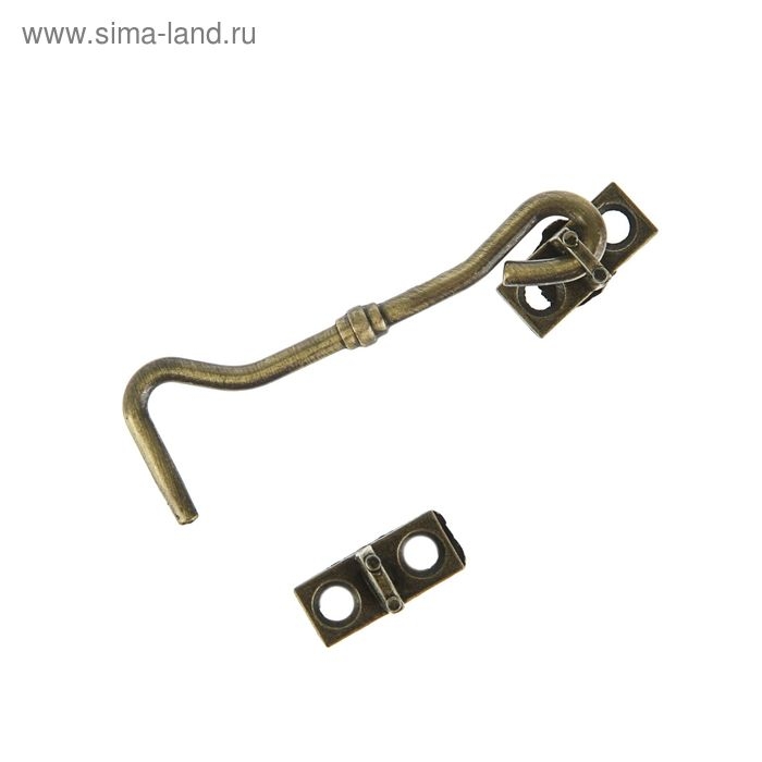 Крючок ветровой (мод.107-1), цвет бронза Крючок ветровой (мод.107-1), цвет бронза