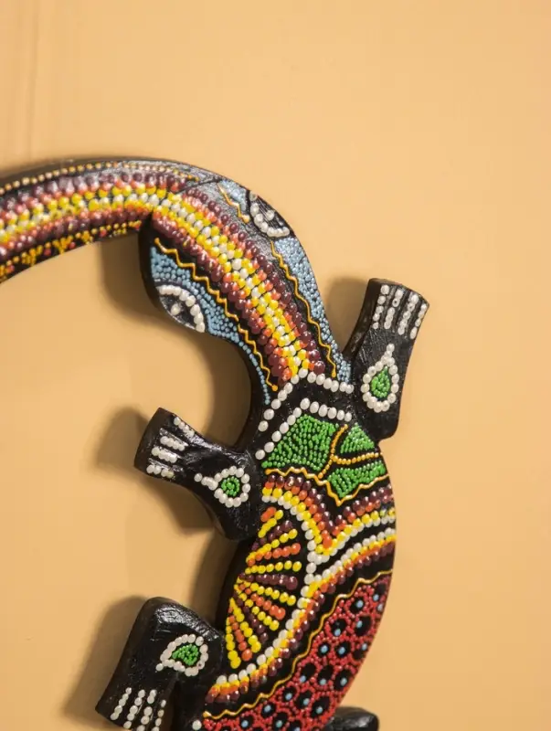 Панно настенное &laquo;Пара ящериц&raquo;, 33&times;33&times;1 см, МДФ, МИКС