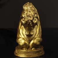 Фигура "Конь " 9х6 см, цвет старое золото