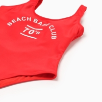 Купальник женский слитный MINAKU с принтом, размер 48