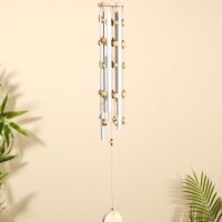 Музыка ветра "Восток" дерево, алюминий 7х7х60 см