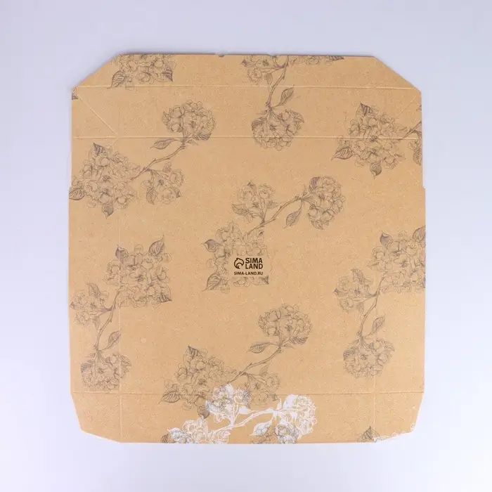 Кондитерская упаковка, коробка с ламинацией &laquo;8 марта&raquo;, 20 х 20 х 4 см