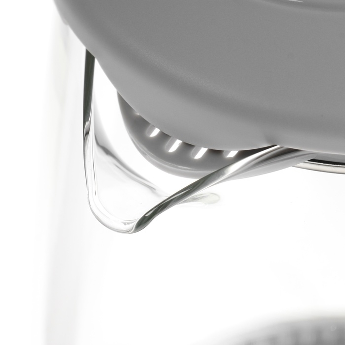 Чайник электрический Чайник электрический "МАТРЁНА" MA-009, стекло, 2 л, 1500 Вт, серый