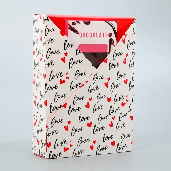 Коробка подарочная складная, упаковка, &laquo;Love&raquo;, 21 х 15 х 5 см