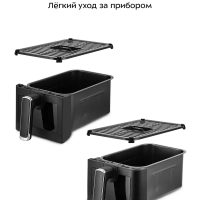 Аэрогриль электрический КТ-2265 - 8.6 л - 2700 Вт