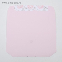 Кондитерская упаковка, коробка с ламинацией &laquo;Flowers&raquo;, 20 х 20 х 4 см