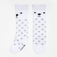 Гольфы детские Крошка Я "Мишка" 12-14 см, белый Гольфы детские Крошка Я "Мишка" 12-14 см, белый