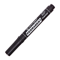 Маркер перманентный скошенный 5.0 мм Centropen 8576, линия 1 - 4.6 мм, цвет чёрный