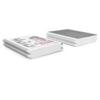 Тетрадь на спирали, 80 листов в клетку, ErichKrause MyDesign, пластиковая обложка, блок офсет 100% белизна, с принтом