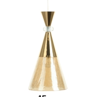 Светильник &laquo;Рианна&raquo; 1х40Вт Е27 золото 15х15х30+100см